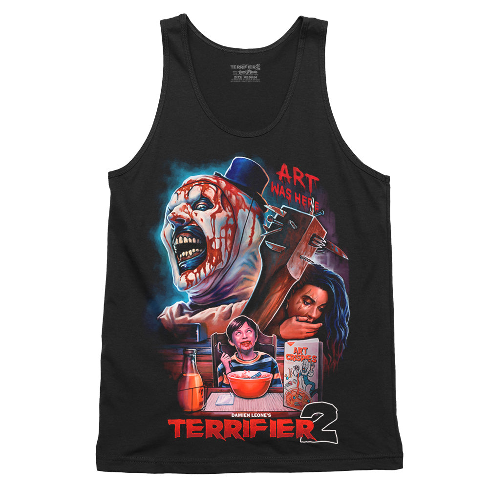 Terrifier 2 Art Was Here Clown Horror Movie Tank Top