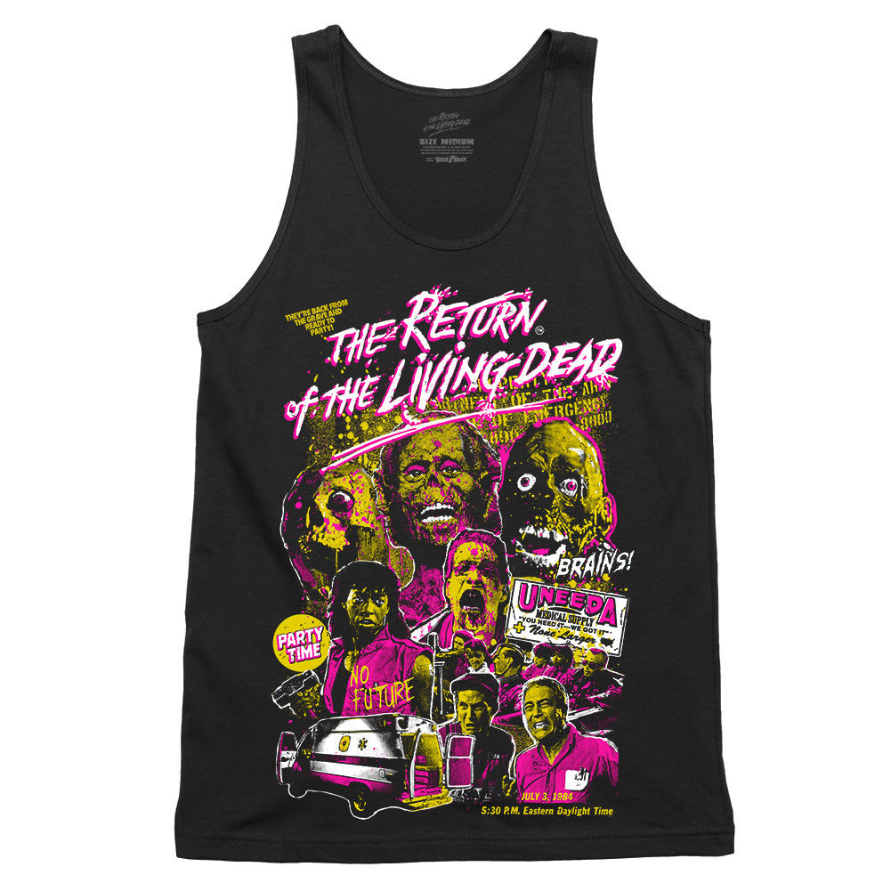 Return Of The Living Dead Back From The Grave Horror Movie Tank Top