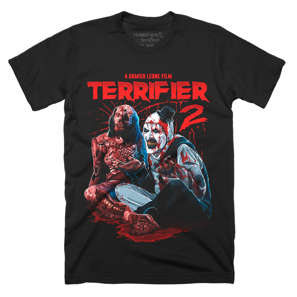 Terrifier 2 Bedtime Story Horror Movie Black T-Shirt