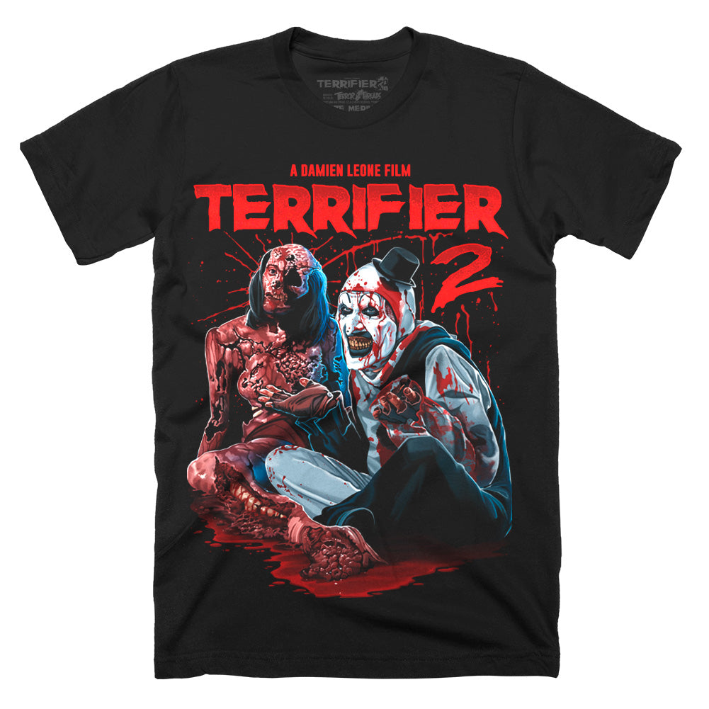 Terrifier 2 Bedtime Story Horror Movie Black T-Shirt
