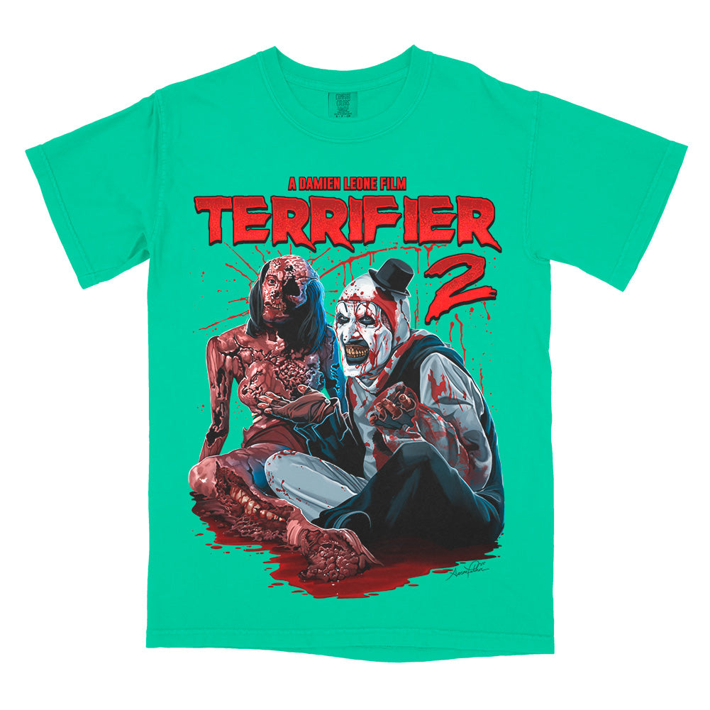 Terrifier 2 Bedtime Story Limited Ghoulish Green T-Shirt