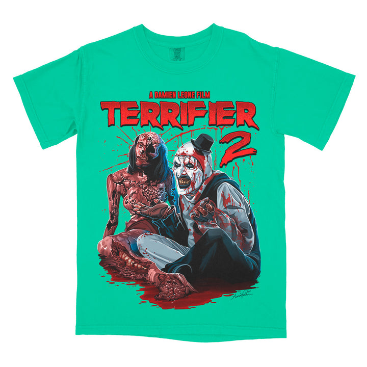 Terrifier 2 Bedtime Story Limited Ghoulish Green T-Shirt