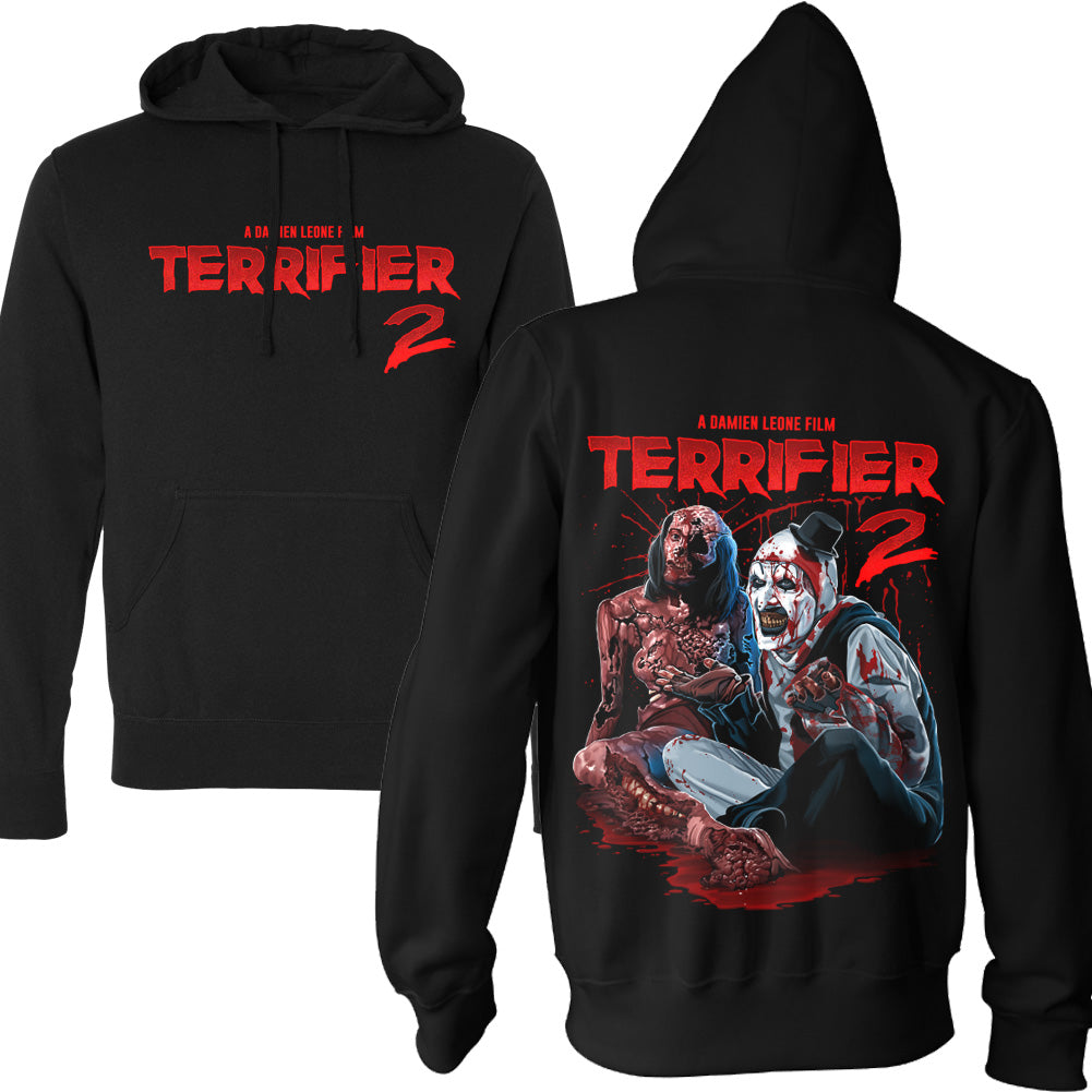 Terrifier 2 Bedtime Story Horror Movie Pullover Hoodie