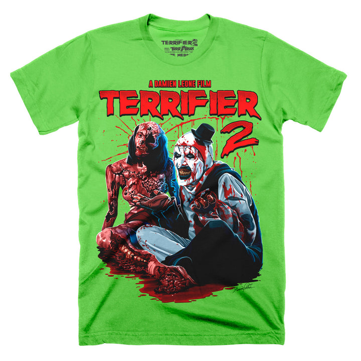 Terrifier 2 Bedtime Story Limited Ghoulish Green T-Shirt