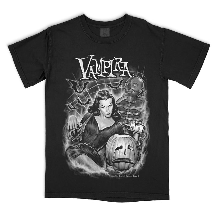 Vampira Black Acid T-Shirt