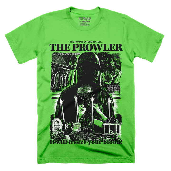 The Prowler Blood Runs Cold Limited Ghoulish Green T-Shirt