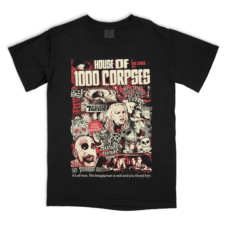 House Of 1000 Corpses Blood Violence Freaks T-Shirt