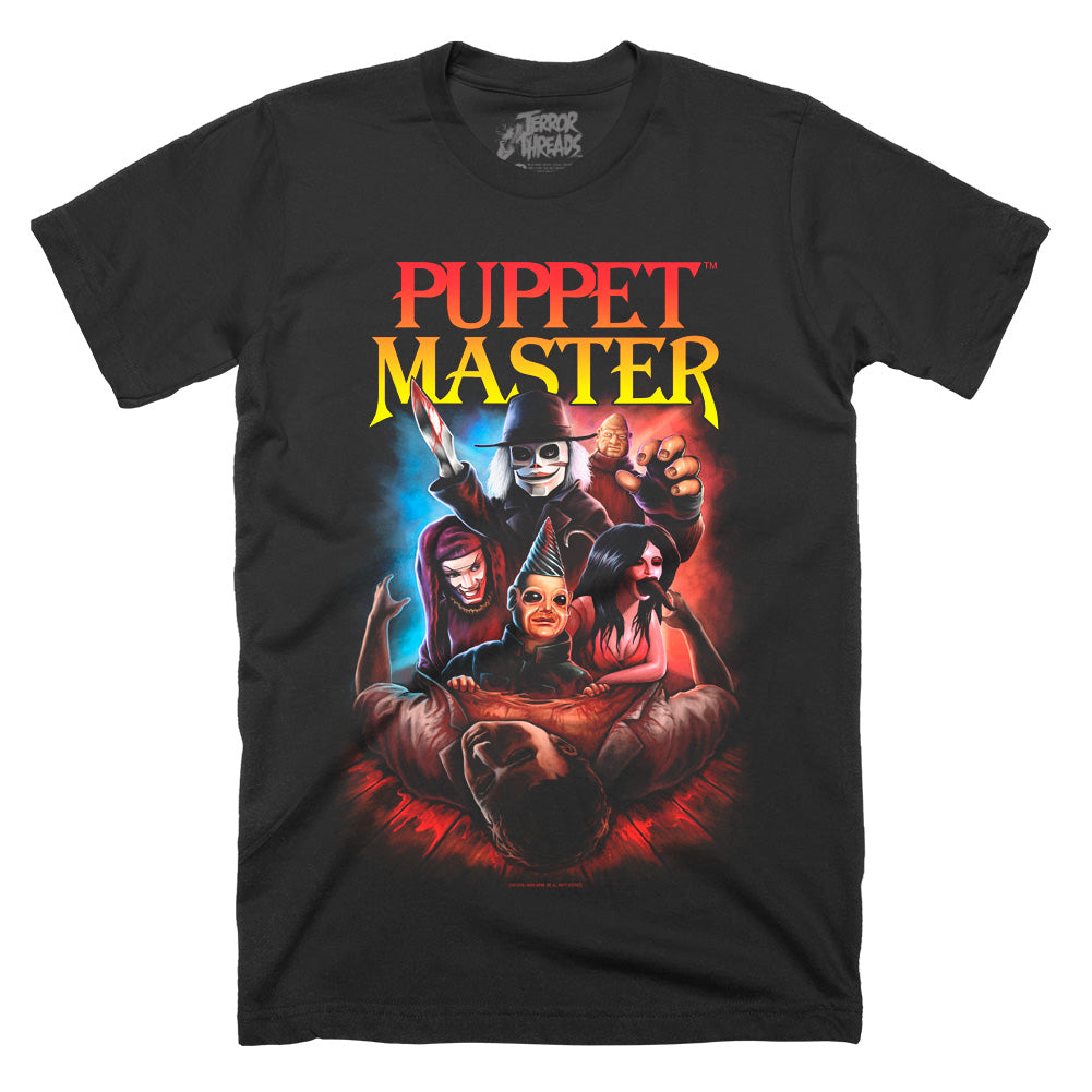 Puppet Master Bodega Bay Nightmare Horror Movie T-Shirt