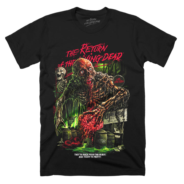 Return Of The Living Dead Brain Damage T-Shirt
