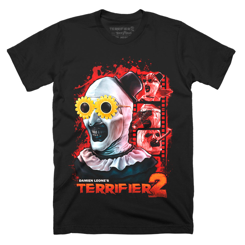 Terrifier 2 Class Clown Art The Clown Horror Movie T-Shirt