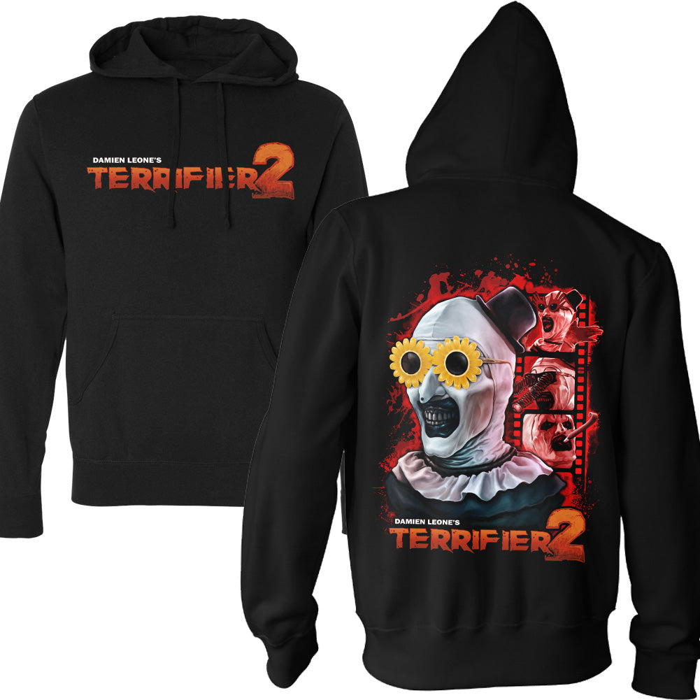 Terrifier 2 Class Clown Horror Movie Pullover Hoodie