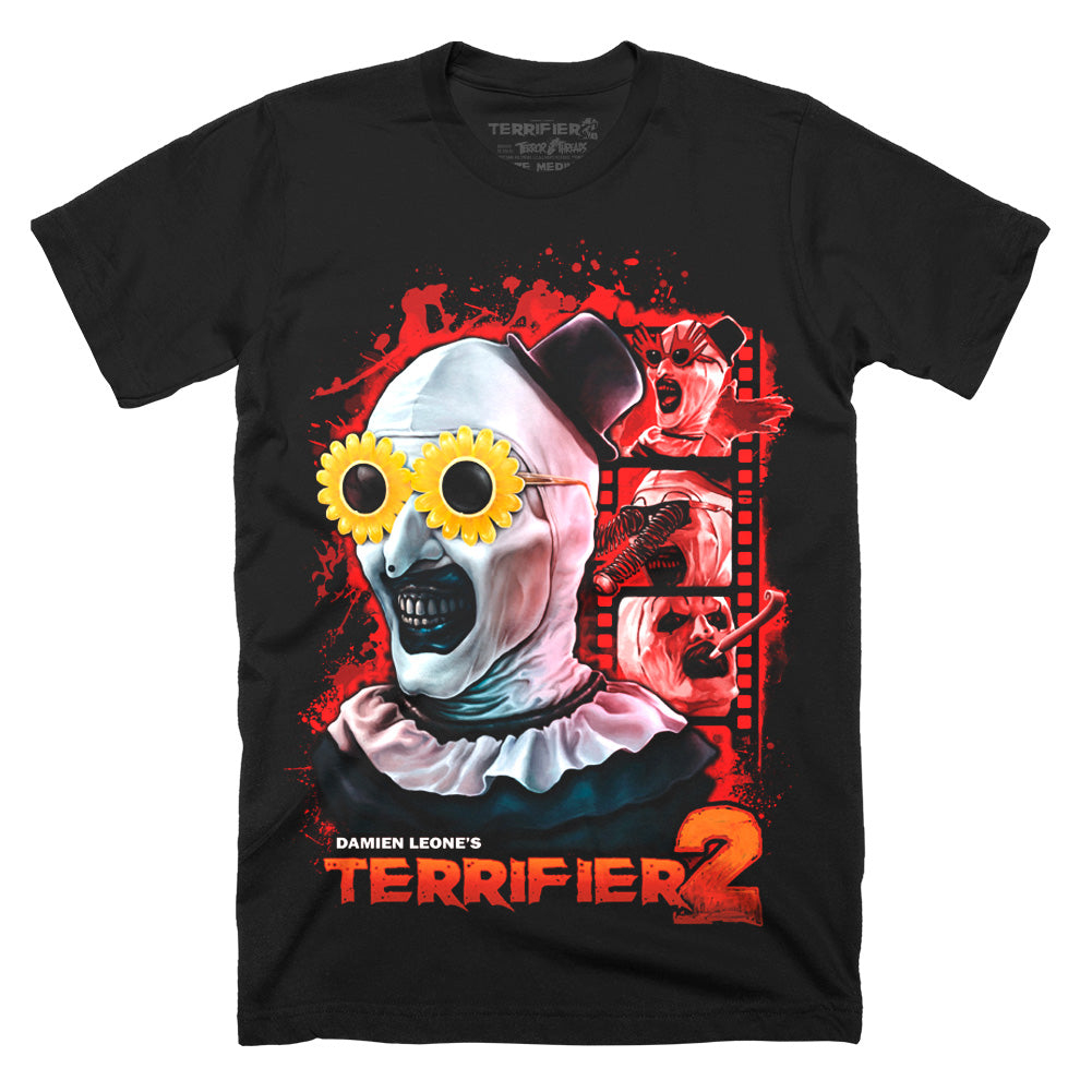 Terrifier 2 Class Clown Art The Clown Horror Movie T-Shirt