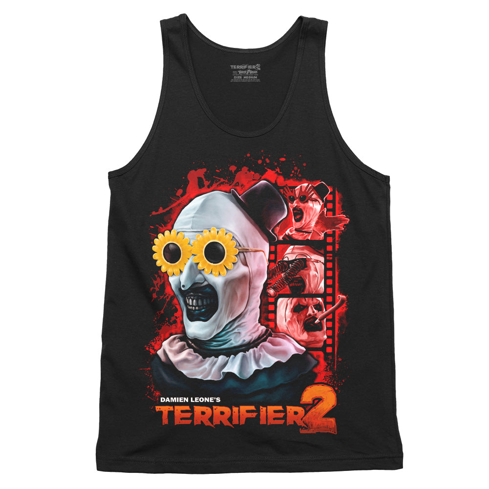 Terrifier 2 Class Clown Art The Clown Horror Movie Tank Top
