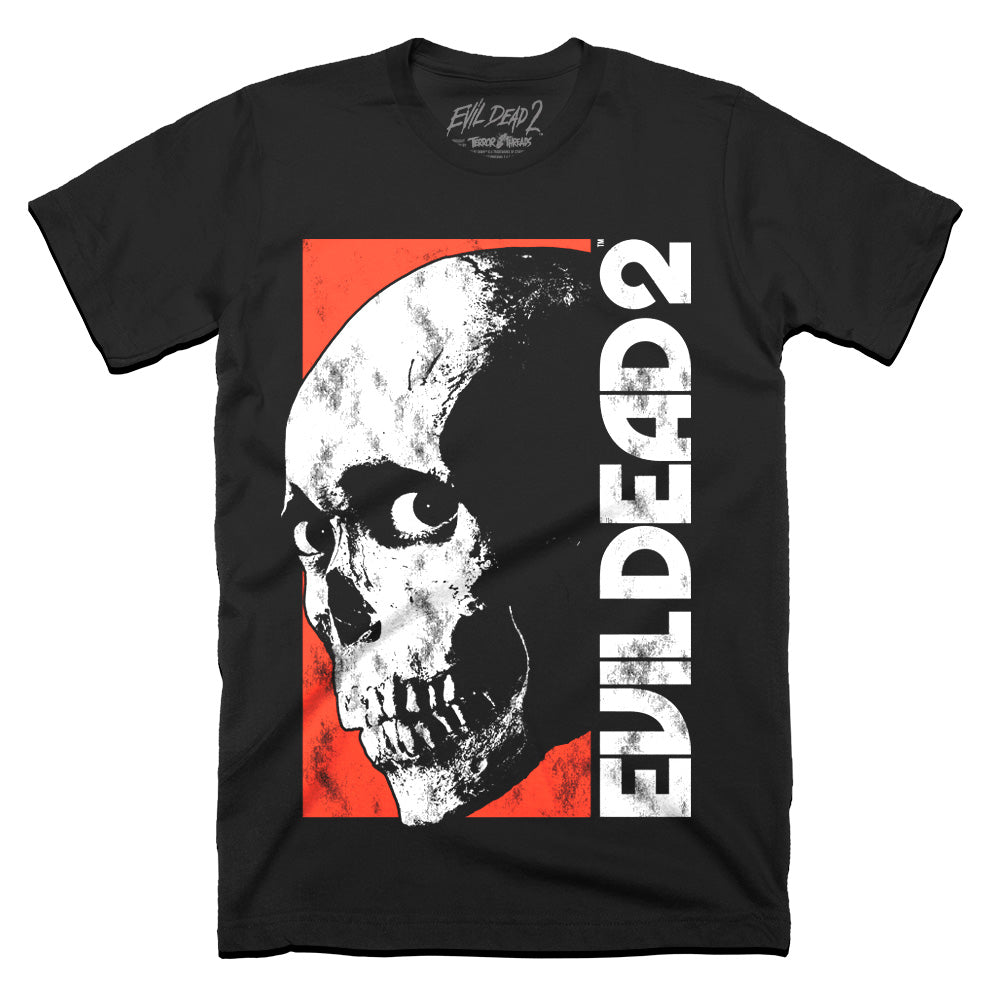 Evil Dead 2 Classic Skull Horror Movie T-Shirt