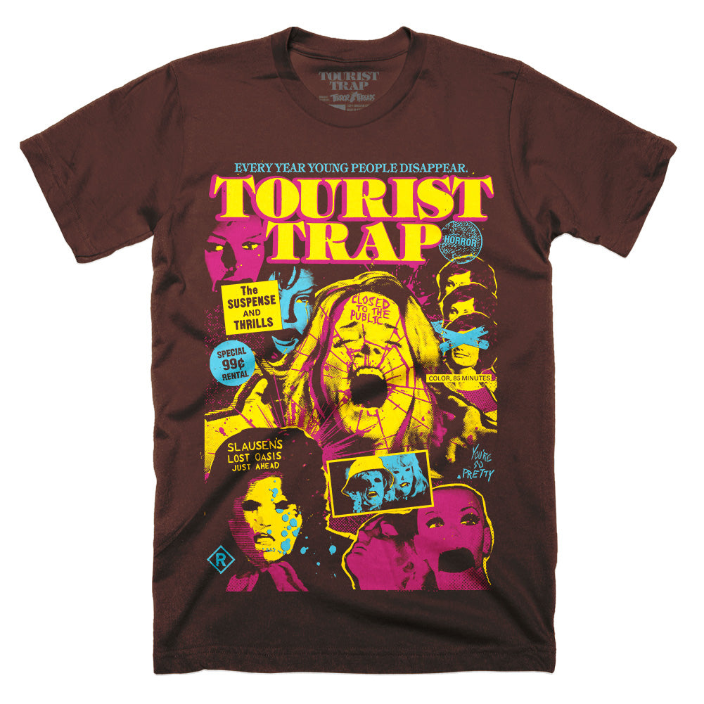 Officially Licensed Tourist Trap Closed To The Public Horror Movie Mens Adult Unisex T-Shirt