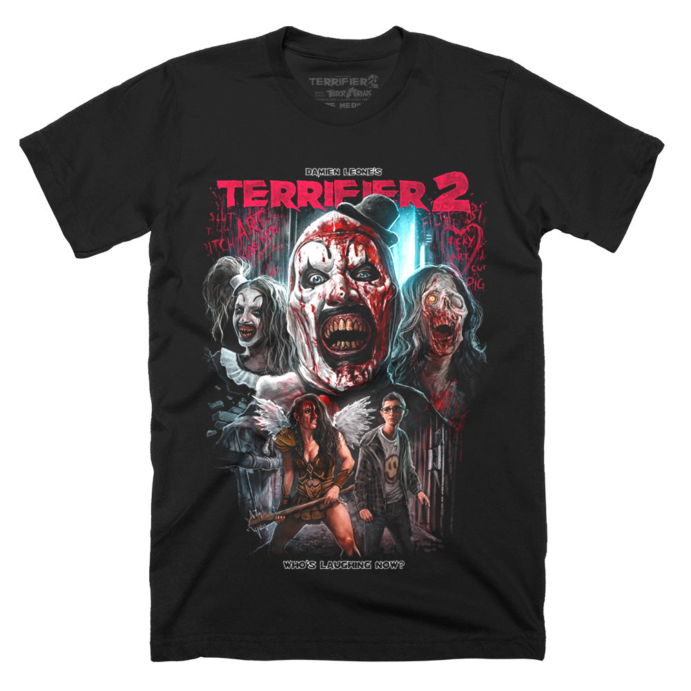 Terrifier 2 Clown Town Art The Clown Horror Movie T-Shirt