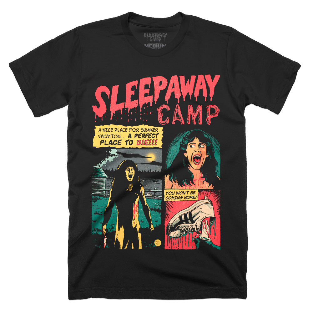 Sleepaway Camp Come Back In A Bag Horror Movie T-Shirt