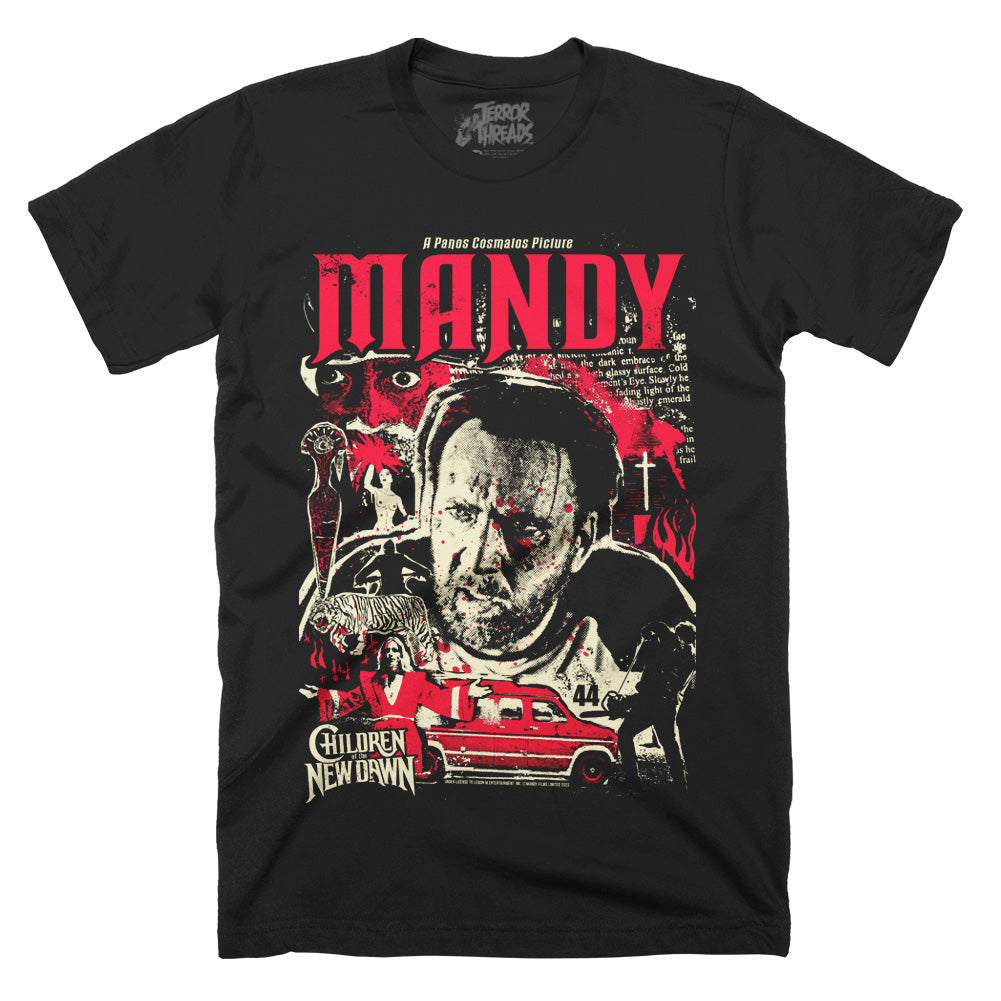 Mandy Dark Embrace Cult Horror Movie T-Shirt