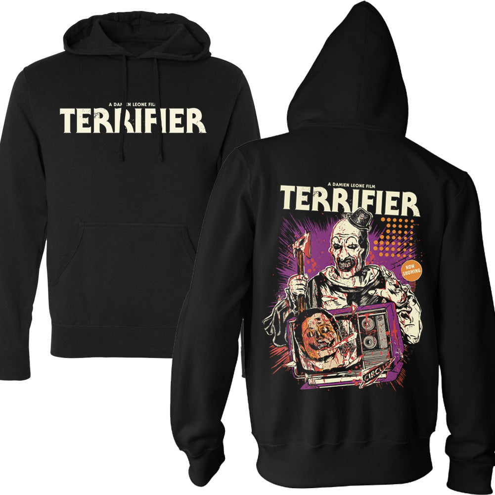 Terrifier Art The Clown Dead Air Horror Movie Pullover Hoodie