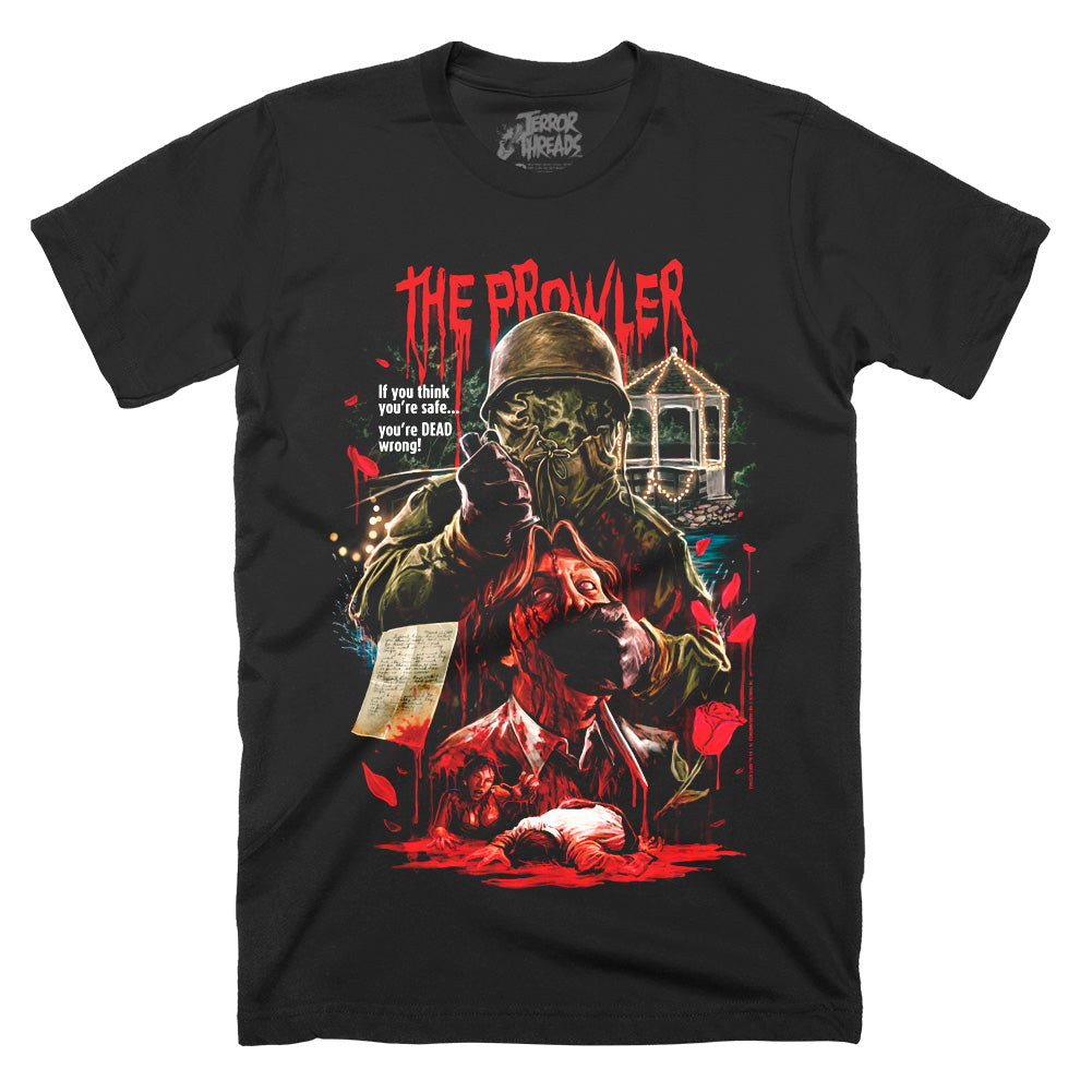 The Prowler Dead Wrong Adult Unisex Horror Movie T-Shirt