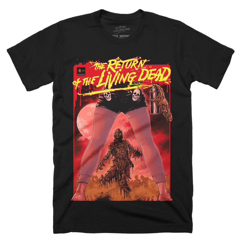 Return Of The Living Dead Eating Me Alive Horror Movie T-Shirt