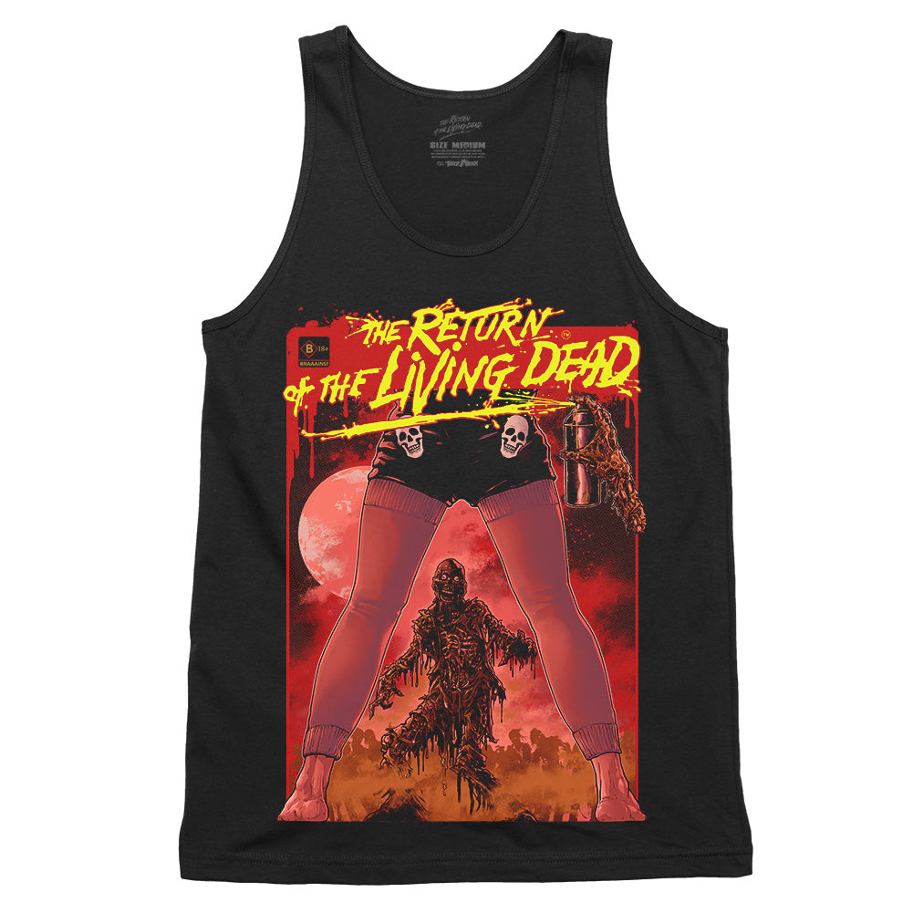 Return Of The Living Dead Eating Me Alive Horror Movie Tank Top