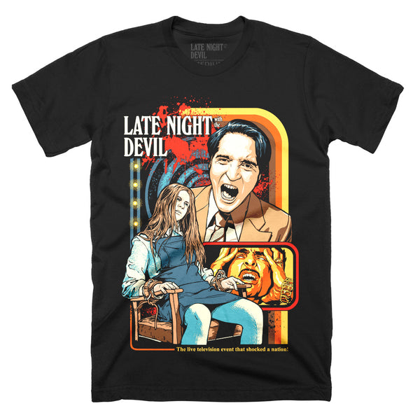 llica The Night Before Tシャツ Lサイズ Exorcism-With-A-Twist-Black-T-