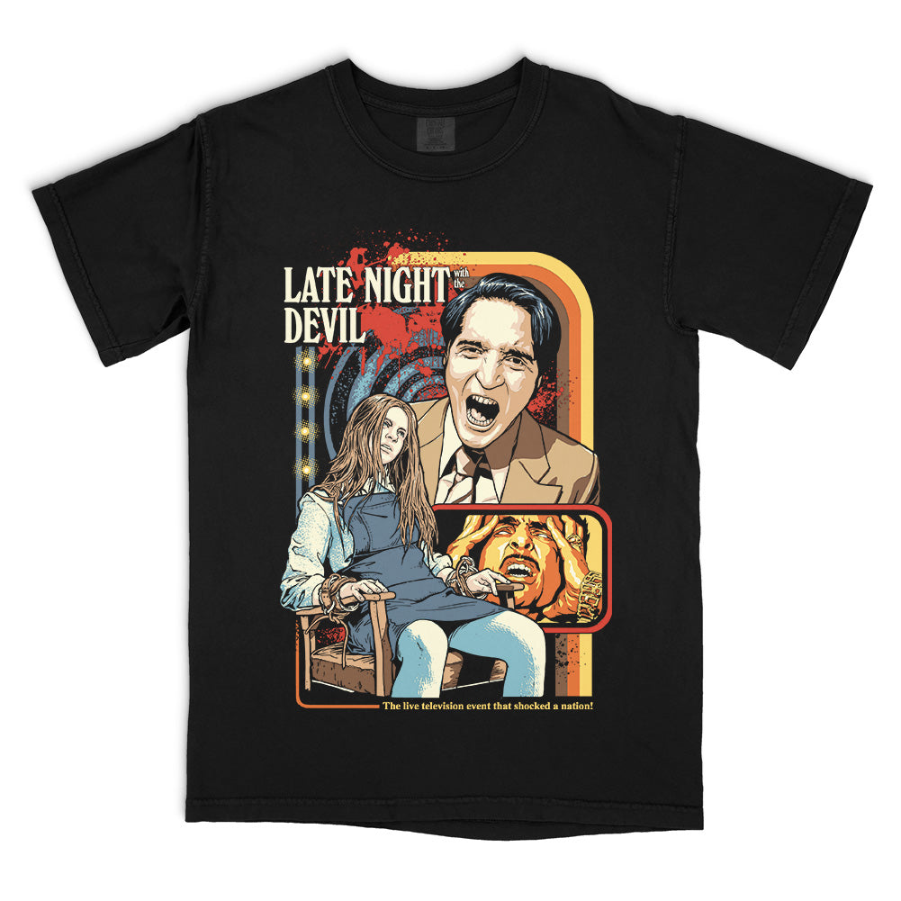 Late Night With The Devil Exorcism With A Twist T-Shirt