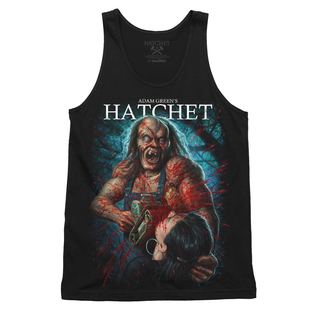 Hatchet Face Off Victor Crowley Horror Movie Tank Top