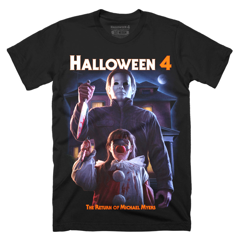 Halloween 4 Family Reunion Horror Movie Michael Myers T-Shirt