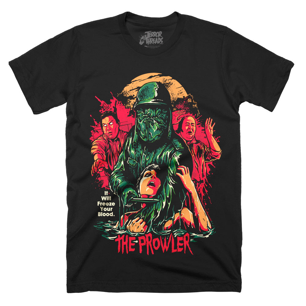 The Prowler Freeze Your Blood Horror Movie T-Shirt