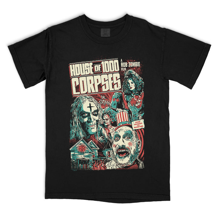 House Of 1000 Corpses Fried Chicken and Gasoline T-Shirt