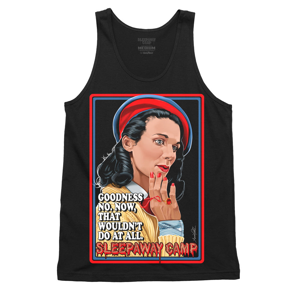 Sleepaway Camp Goodness No Aunt Martha Horror Movie Tank Top