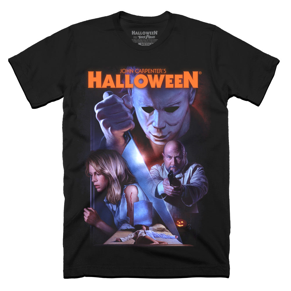 Halloween Haddonfield Nightmare Horror Movie T-Shirt