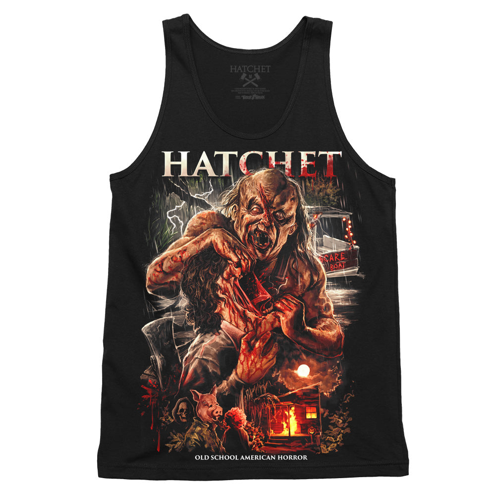 Hatchet Victor Crowley Lives Horror Movie Tank Top