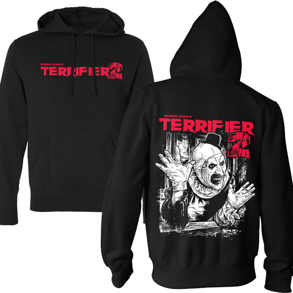 Terrifier 2 Here's Art Horror Movie Pullover Hoodie