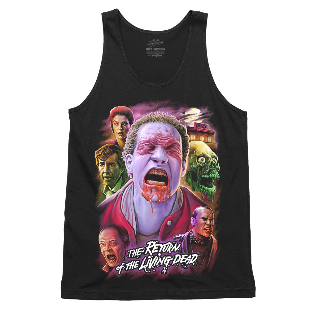 Return Of The Living Dead I Can Smell Your Brains Classic Horror Movie Tank Top