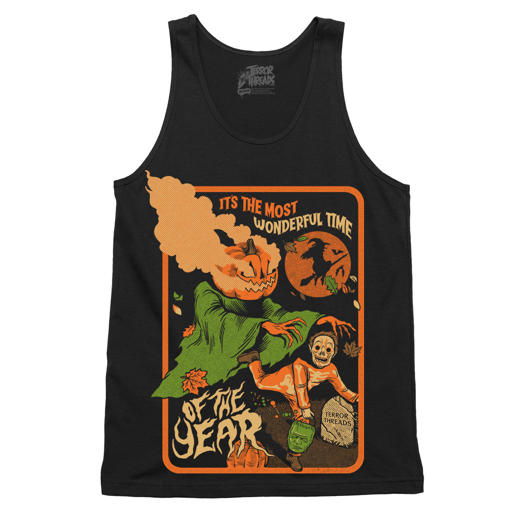 It's The Most Wonderful Time Of The Year Vintage Halloween Tank Top