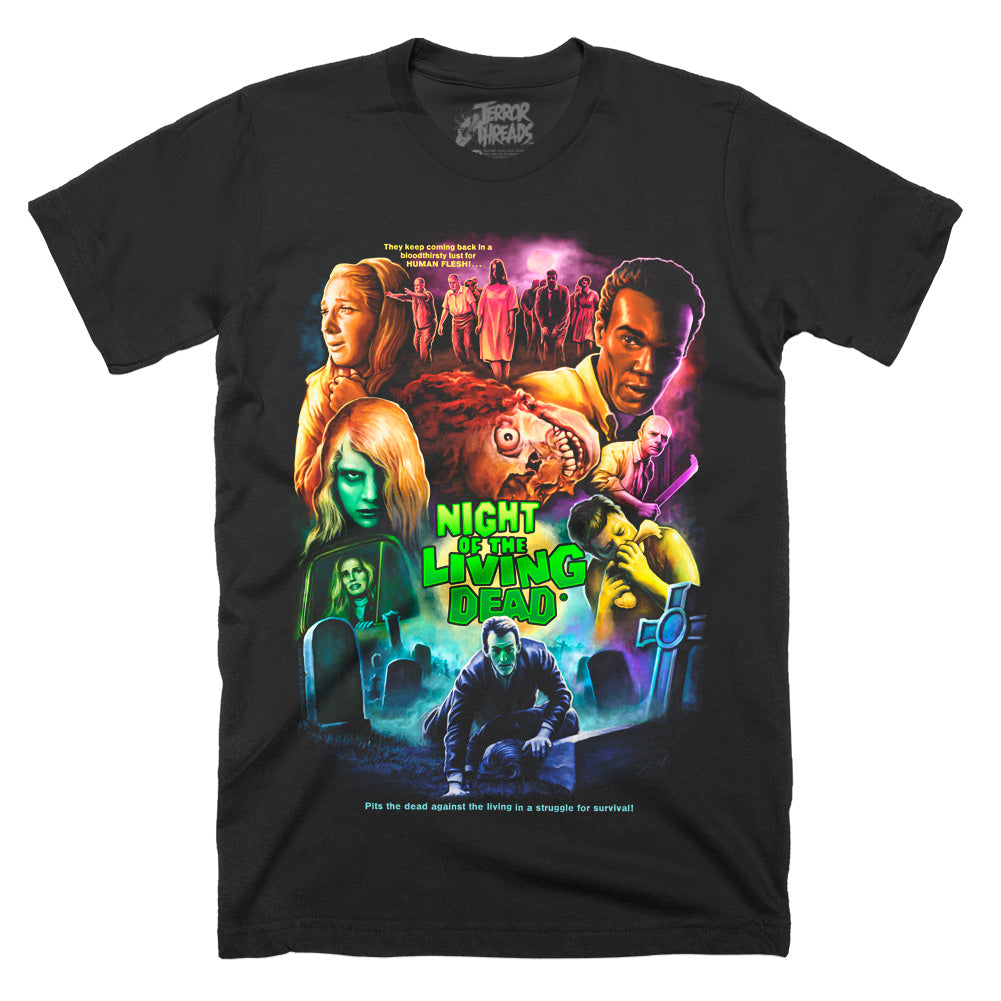 Night Of The Living Dead Keep Coming Back Horror Movie T-Shirt