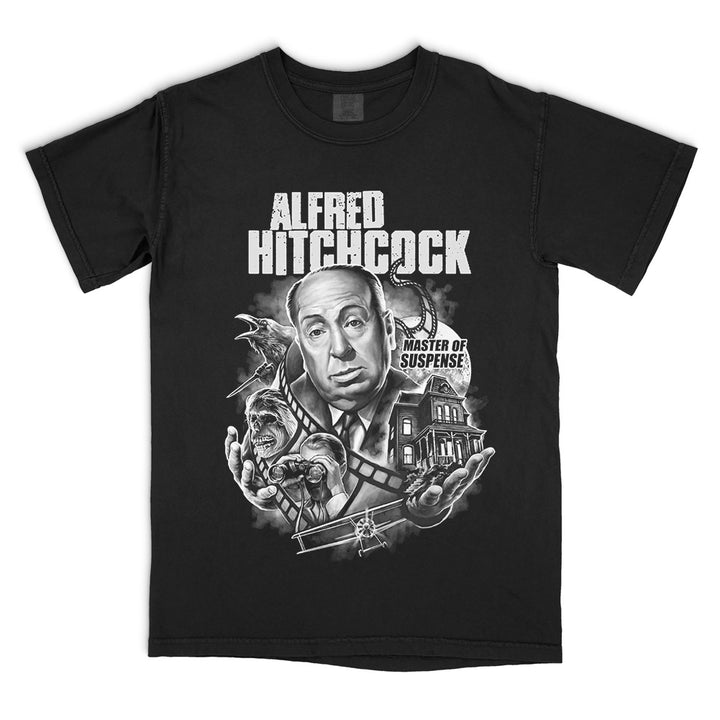 Alfred Hitchcock King Of The Silver Screen T-Shirt