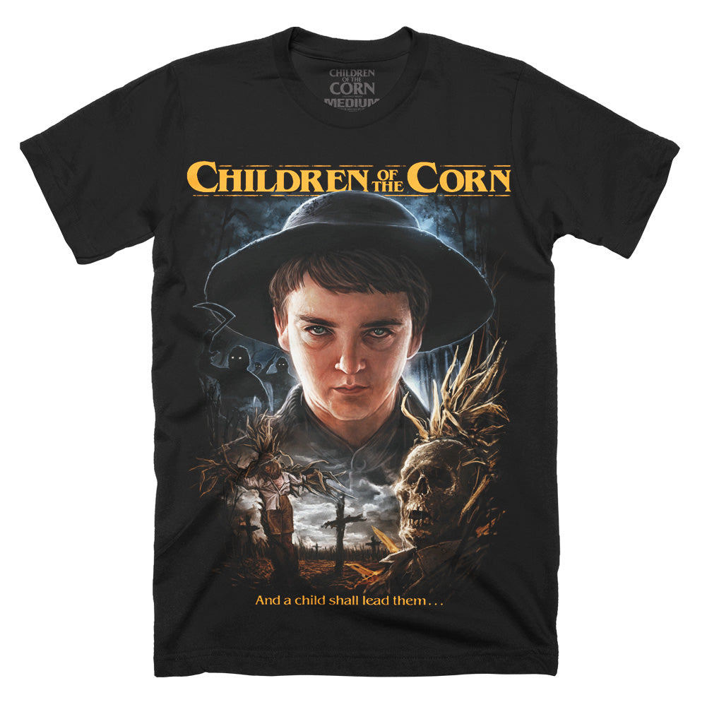 The Children Of The Corn Lead Them 80's Horror Movie T-Shirt