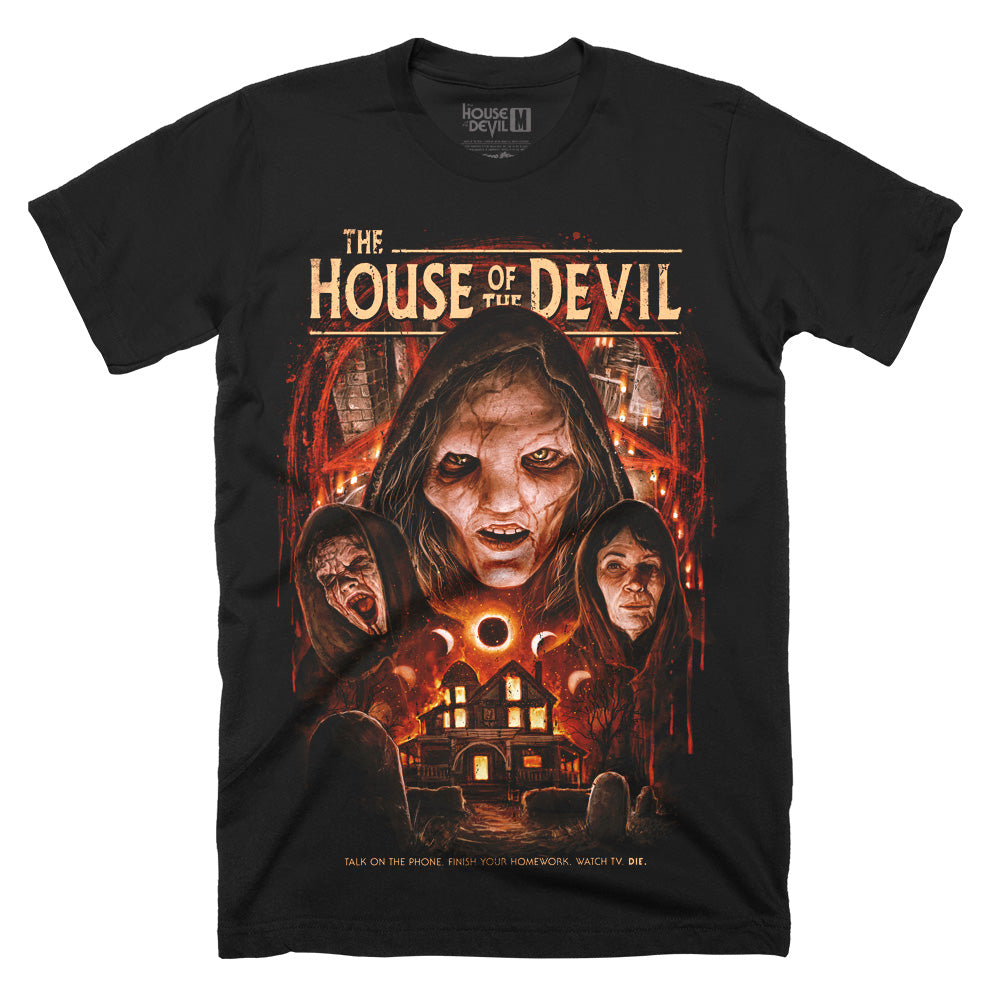 The House Of The Devil Lunar Eclipse Ti West Horror Movie T-Shirt