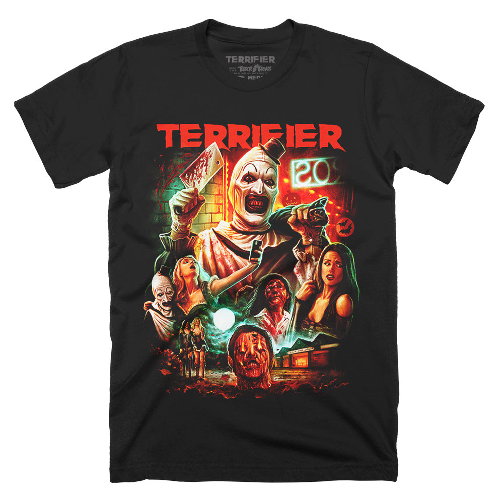 Terrifier Man Of the Hour Art The Clown Horror Movie T-Shirt