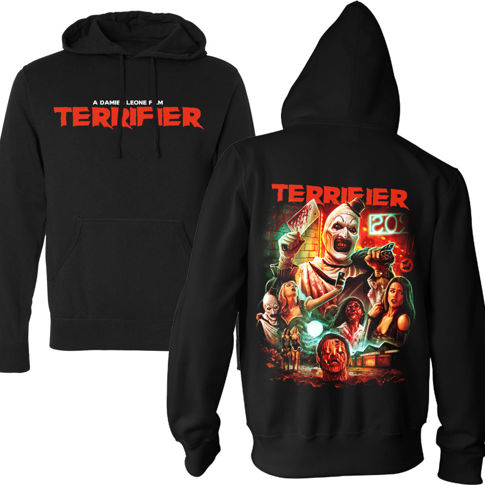 Terrifier Man Of The Hour Art The Clown Horror Movie Pullover Hoodie