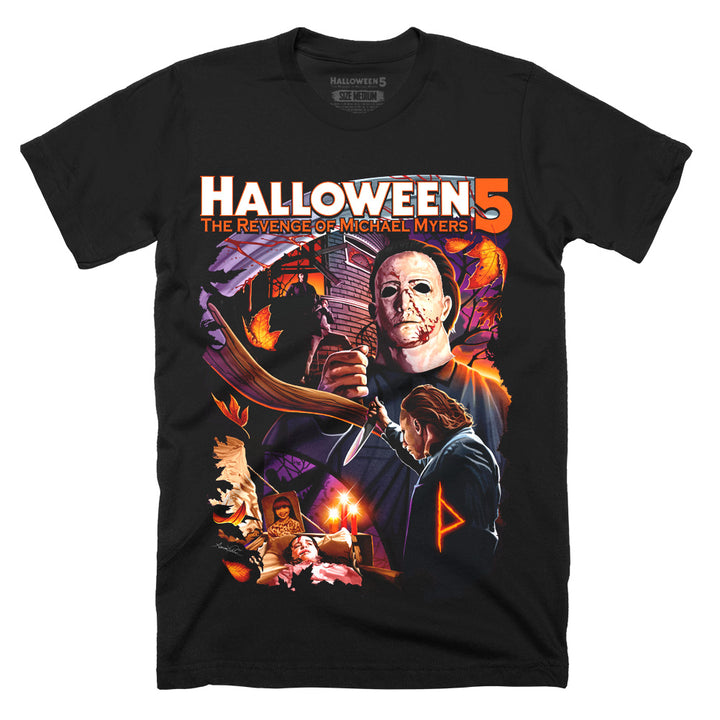 Halloween 5 Marked By Evil Michael Myers Horror T-Shirt