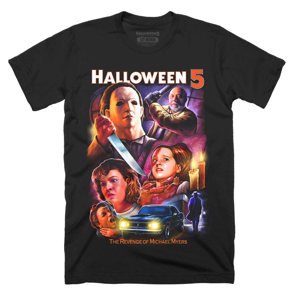 Halloween 5 Michael Lives Horror Movie T-Shirt