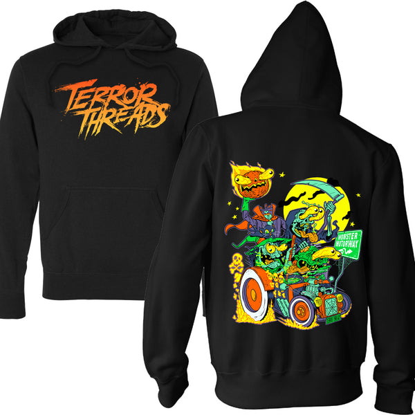 Monster Motorway Pullover Hoodie – TerrorThreads