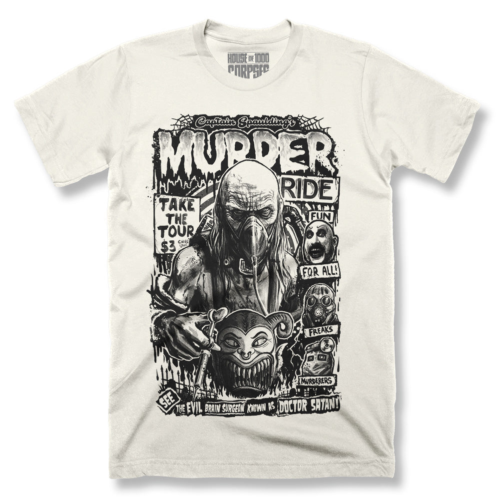 House Of 1000 Corpses Murder Ride Rob Zombie Horror Movie T-Shirt