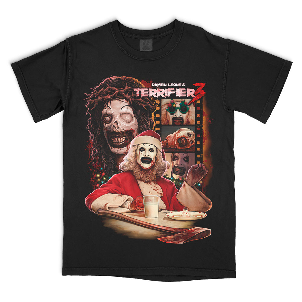 Terrifier 3 Night Before Killmas Comfort Colors Horror Movie T-Shirt