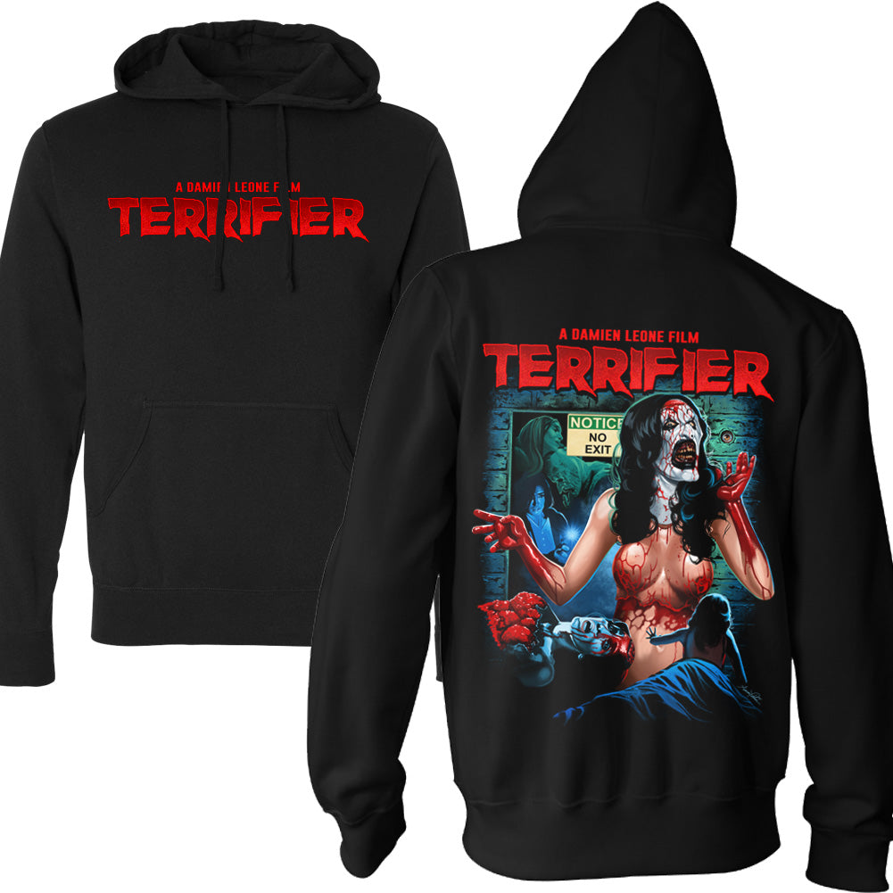 Terrifier No Exit Art The Clown Horror Movie Pullover Hoodie